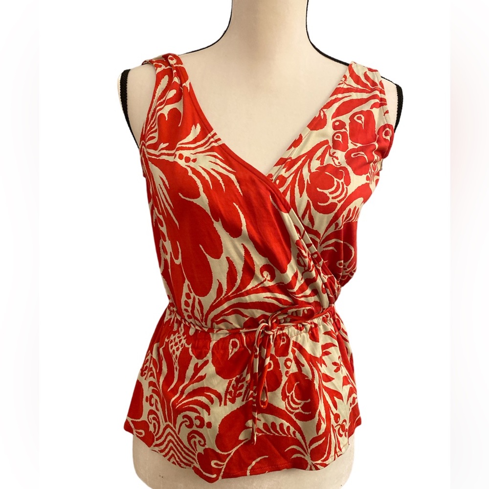 DVF Wrap top size 4
